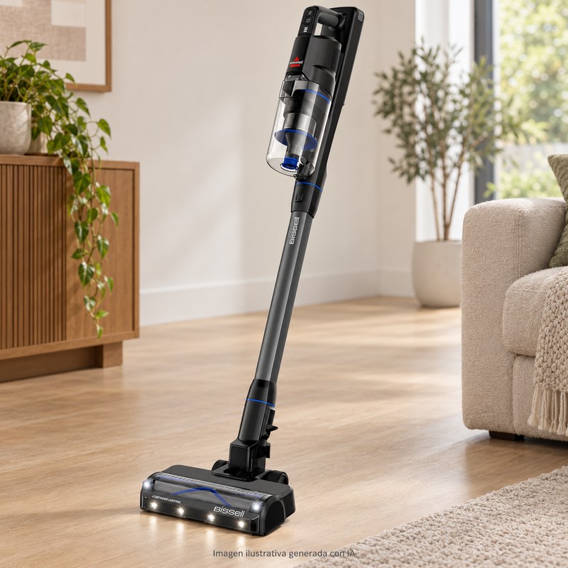 Ilustración generada con IA de la BISSELL PowerClean FurGuard 4091N; apariencia aproximada.